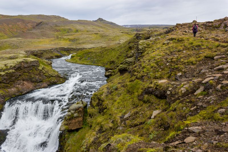 Día 3: Skógafoss, trail junto al río Skógar y Kvernufoss - Islandia 2015: Cataratas, volcanes, cráteres y glaciares en campervan (23)