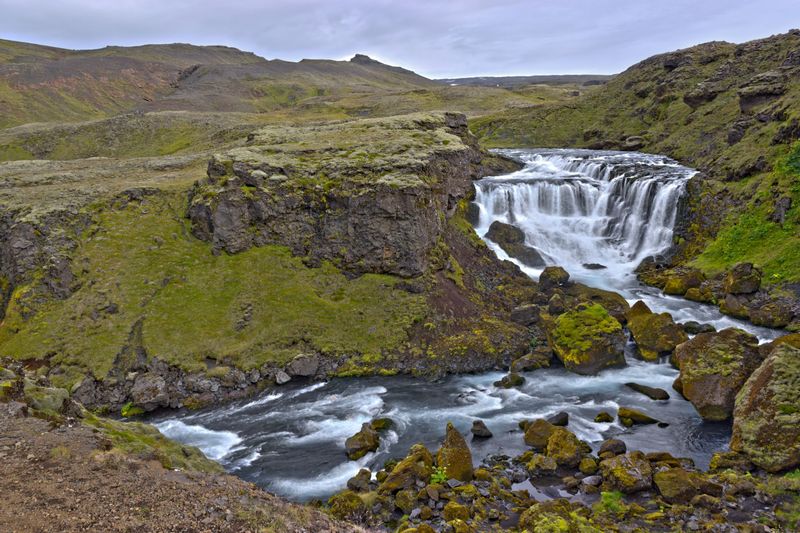 Día 3: Skógafoss, trail junto al río Skógar y Kvernufoss - Islandia 2015: Cataratas, volcanes, cráteres y glaciares en campervan (22)