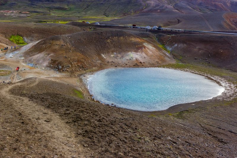 Día 8: Viti, Dettifoss por el este y los Mývatn Nature Baths - Islandia 2015: Cataratas, volcanes, cráteres y glaciares en campervan (12)