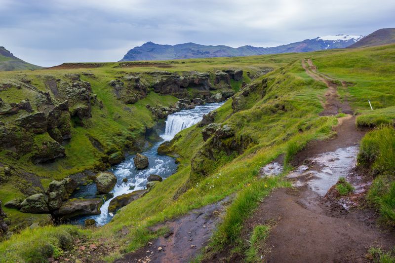 Día 3: Skógafoss, trail junto al río Skógar y Kvernufoss - Islandia 2015: Cataratas, volcanes, cráteres y glaciares en campervan (34)