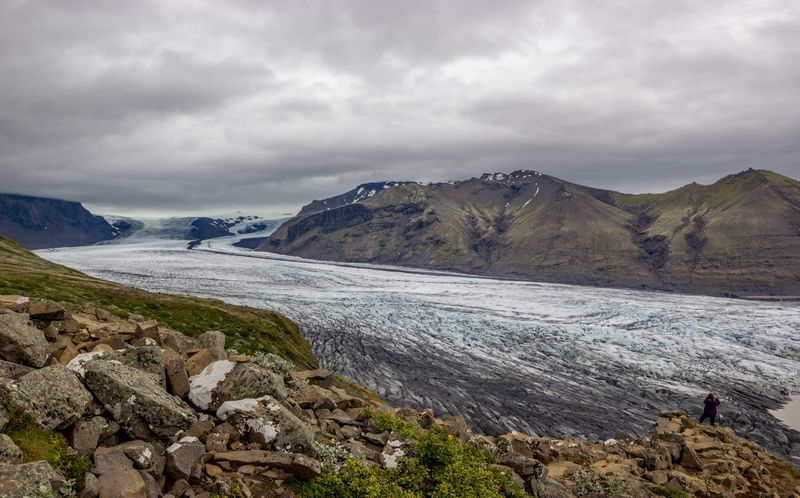 Islandia 2015: Cataratas, volcanes, cráteres y glaciares en campervan - Blogs de Islandia - Día 5: Skaftafell, Jokursálón y Fjallsárlón con sorpresa incluida (12)