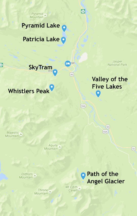 Día 7: Jasper: Patricia, Pyramid, Angel Glacier, Valley of the Five Lake y SkyTr - Rocosas de Canadá (más Seattle y Glacier National Park) 2016 (1)