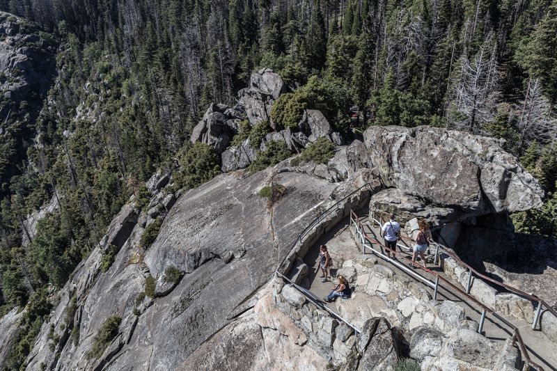Yosemite 2017 - Blogs de USA - Día 5: Sequoia: Giant Forest, General Sherman y Moro Rock (18)