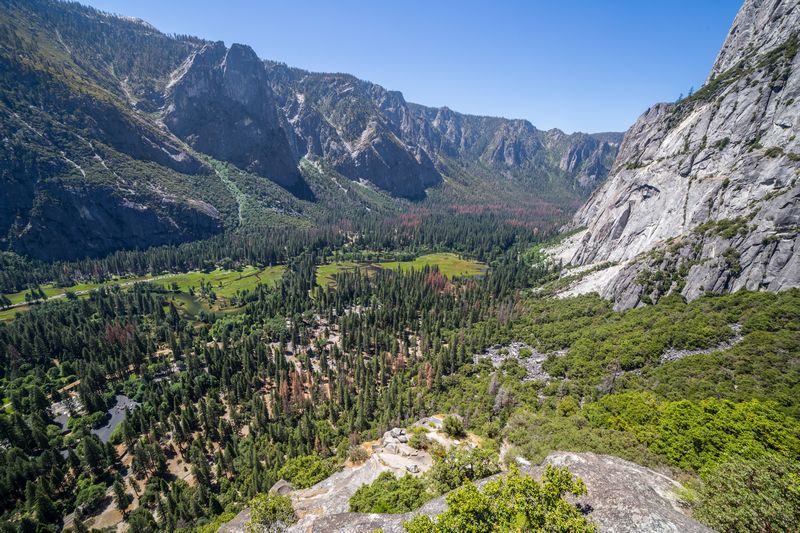 Yosemite 2017 - Blogs de USA - Día 7: Yosemite: Columbia Rock, Upper Falls, Bridalveil Fall y Artist Point (9)
