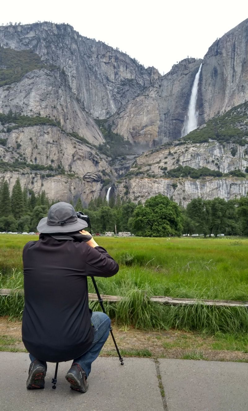 Yosemite 2017 - Blogs de USA - Día 3: Yosemite: Cook Meadow's Loop, Lower Falls, Mirror Lake y Tunnel View (8)