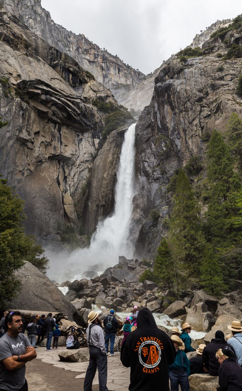 Yosemite 2017 - Blogs de USA - Día 3: Yosemite: Cook Meadow's Loop, Lower Falls, Mirror Lake y Tunnel View (14)