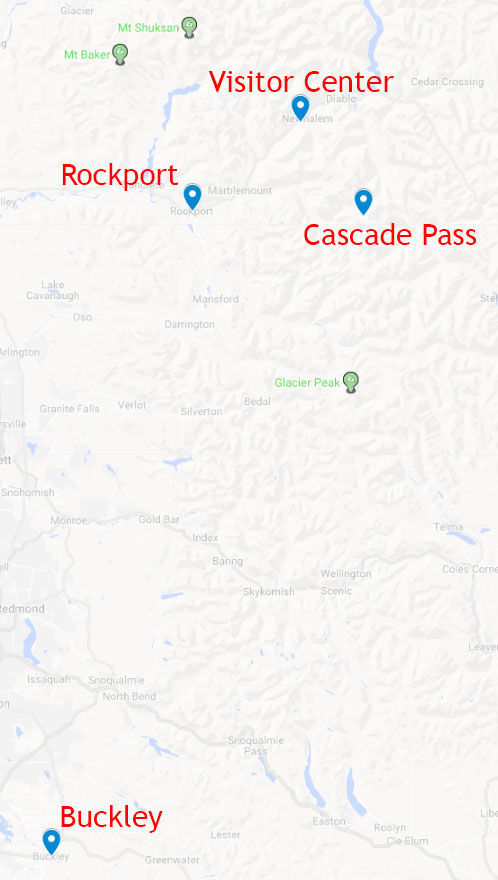 Diario de un pseudofiasco: Noroeste de EEUU en otoño 2018 - Blogs de USA - Día 6: Las nieves de Cascade Pass (1)