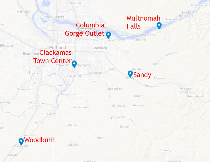 Diario de un pseudofiasco: Noroeste de EEUU en otoño 2018 - Blogs de USA - Día 12: La Gaga y las Multnomah Falls (1)