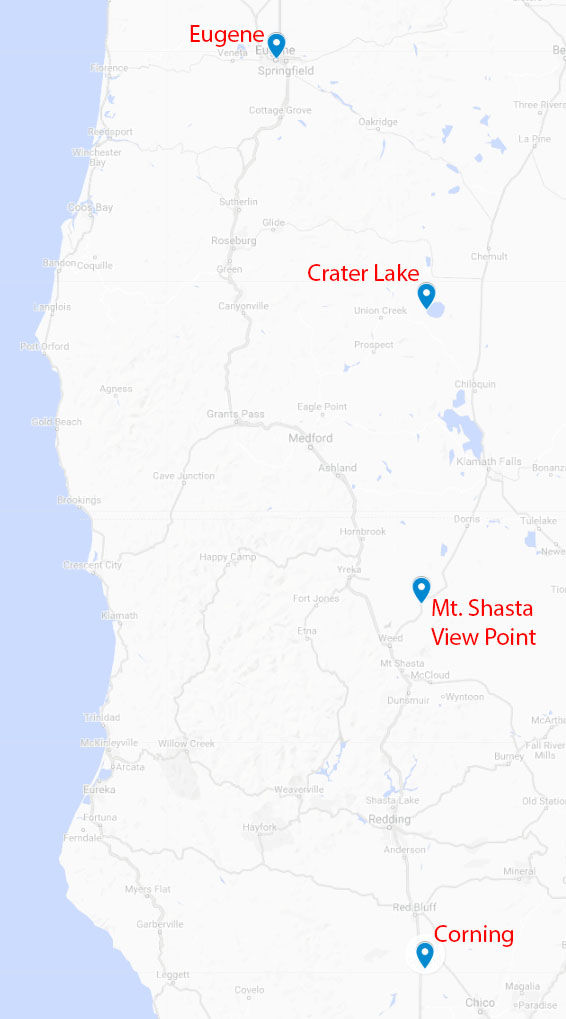 Día 14: Crater Lake y Mount Shasta - Diario de un pseudofiasco: Noroeste de EEUU en otoño 2018 (1)