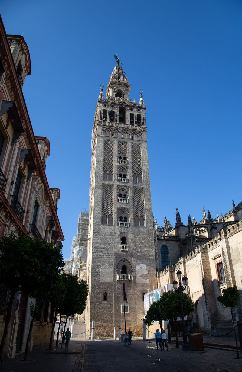 Escapada a Sevilla - Blogs de España - Día 2: Terrazas de la Catedral, subida a la Giralda y Plaza de España. (4)