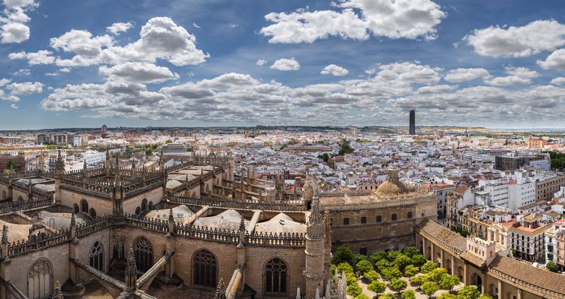Día 2: Terrazas de la Catedral, subida a la Giralda y Plaza de España. - Escapada a Sevilla (45)