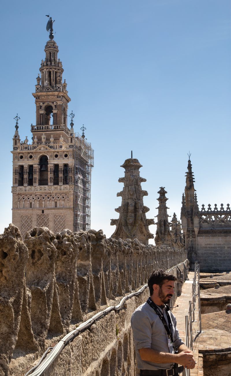 Día 2: Terrazas de la Catedral, subida a la Giralda y Plaza de España. - Escapada a Sevilla (28)