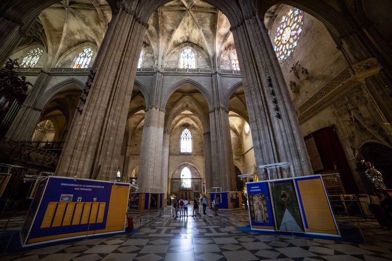 Día 2: Terrazas de la Catedral, subida a la Giralda y Plaza de España. - Escapada a Sevilla (36)