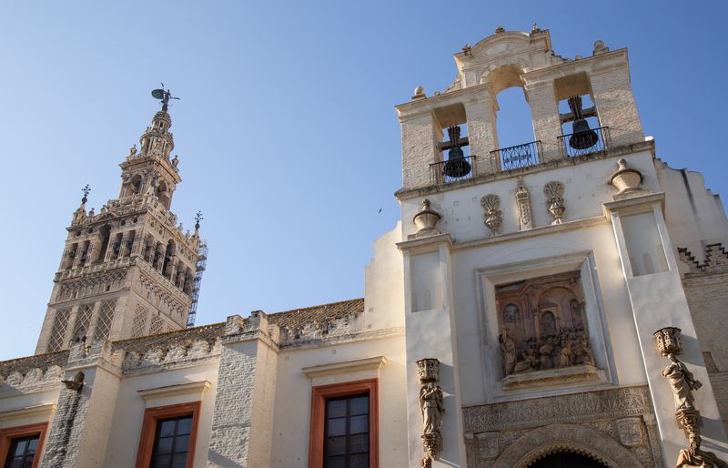 Día 2: Terrazas de la Catedral, subida a la Giralda y Plaza de España. - Escapada a Sevilla (3)