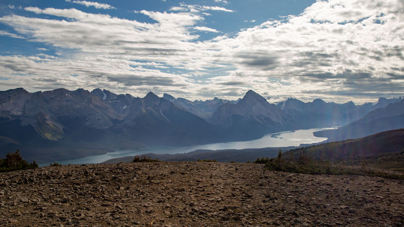 Día 4: Maligne Lake desde Bald Hills y atardecer en Pyramid Lake - Volvemos a las Rockies 2019 (6)