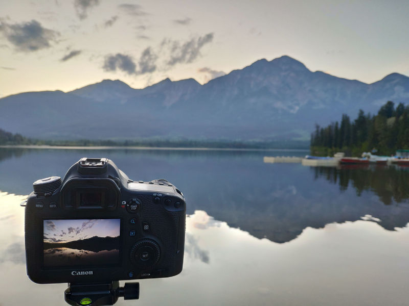Día 4: Maligne Lake desde Bald Hills y atardecer en Pyramid Lake - Volvemos a las Rockies 2019 (23)
